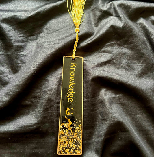 LUXE - Black & Gold Bookmark